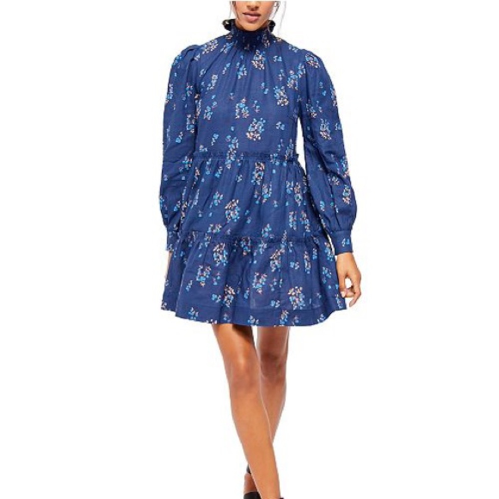SOLD✨Free people indigo mini dress✨